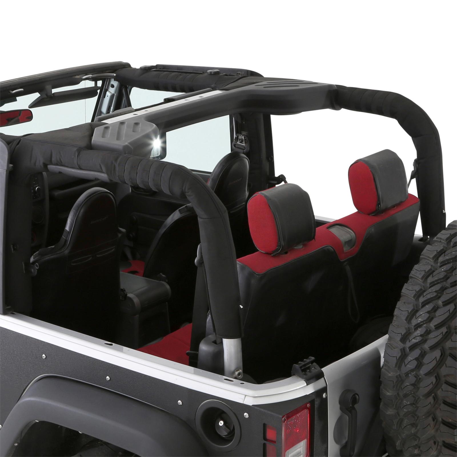 Replacement MOLLE Roll Bar Padding Cover Kit 07-18 Wrangler JK 2 DR  Smittybilt - Cue Anthony Racing